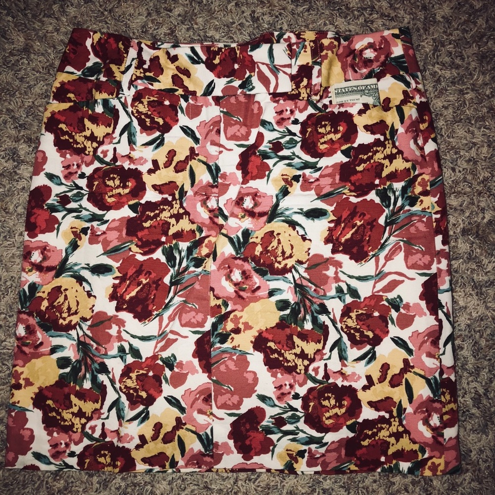 Floral skirt